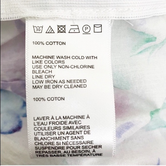 URBAN OUTFITTERS floral puff sleeve poplin top - Picture 10 of 11